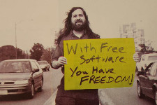 Richard Stallman on the road